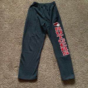 Gray Rutgers sweatpants